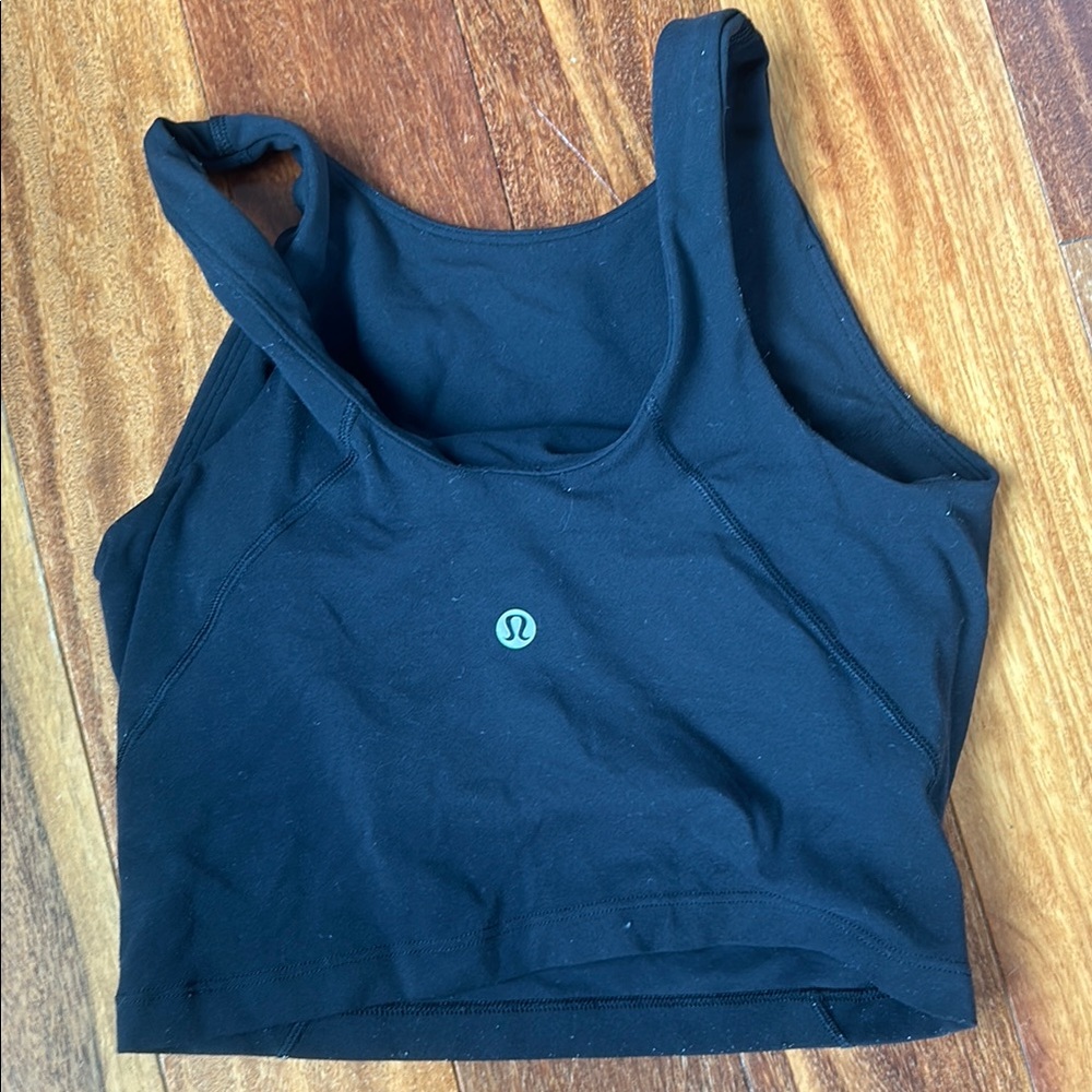 lululemon athletica Black Tank Top
